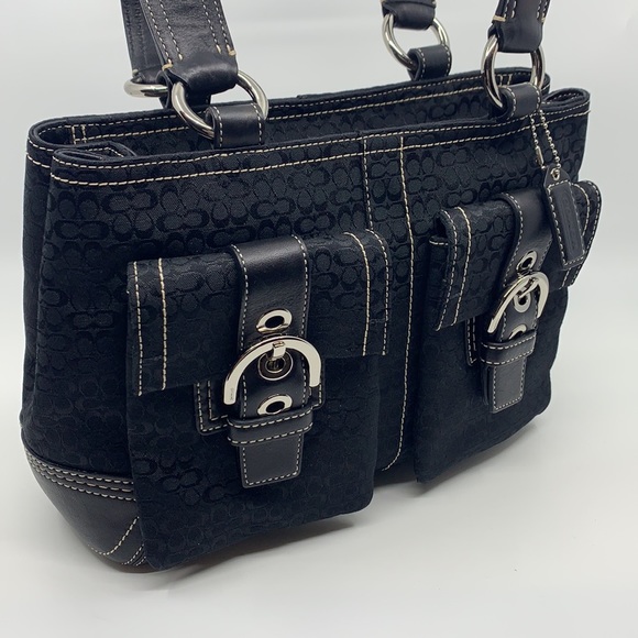 Authentic Coach Mini Sig C Handbag - Picture 2 of 10